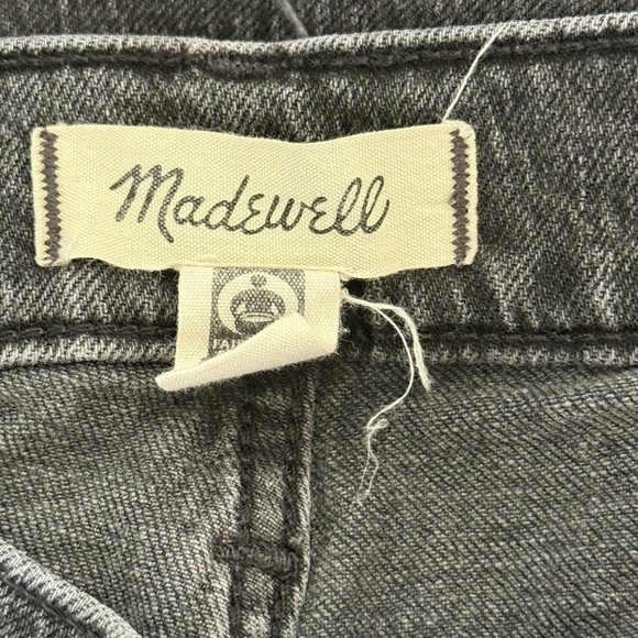 Madewell Women's High Rise Black Jeans - Picture 5 of 7